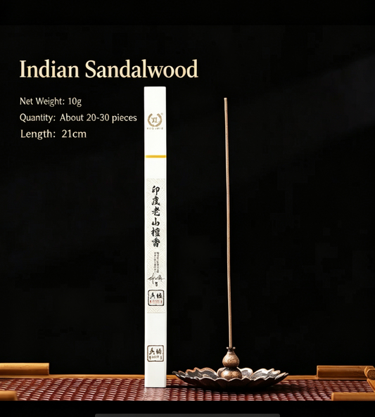 Mysore Old Mountain Sandalwood Incense Sticks — Ancient Craft Artisan Made | 100% Natural Ingredients
