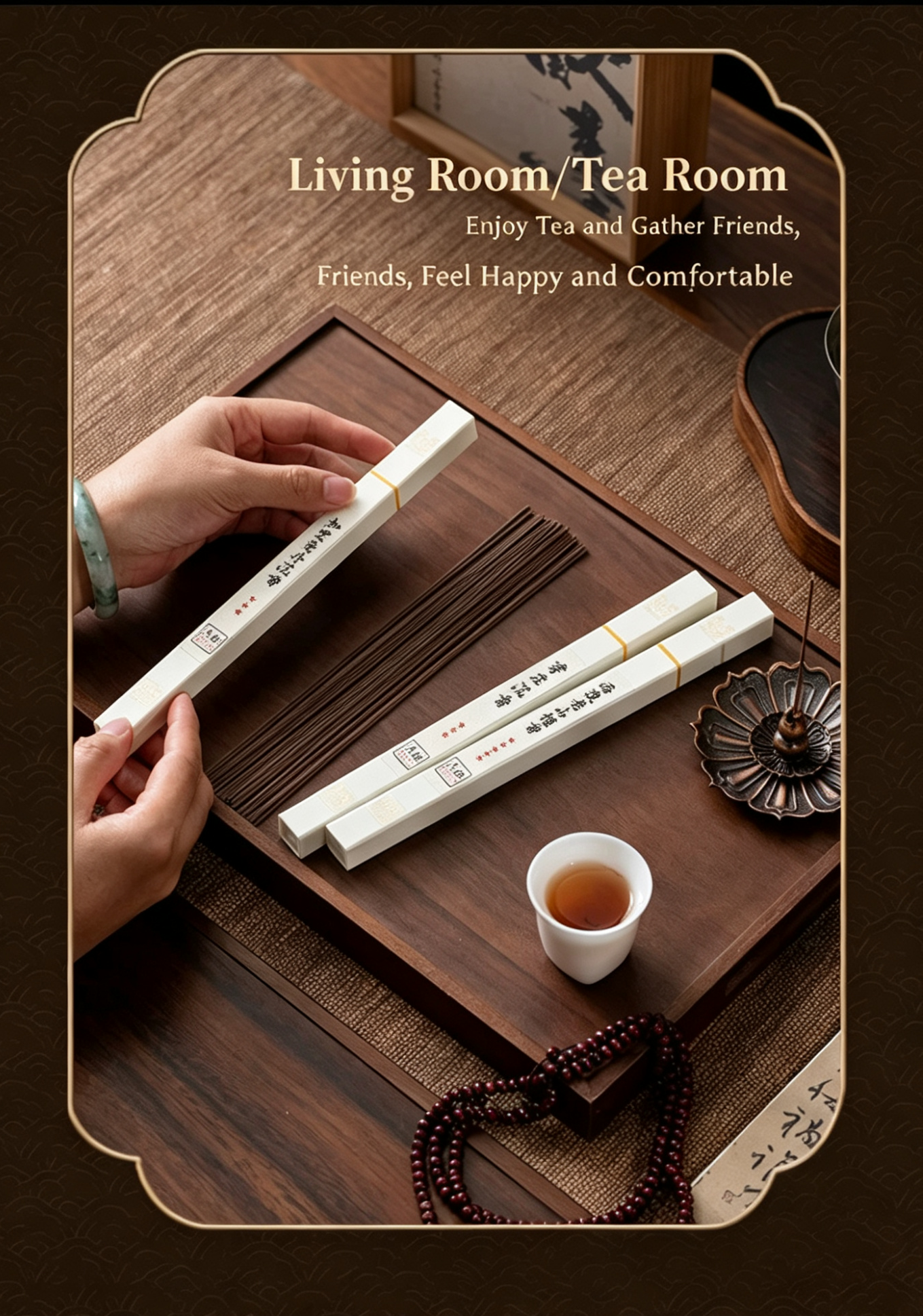 Dalbergia Odorifera Incense Sticks — Ancient Craft Artisan Made | 100% Natural Ingredients