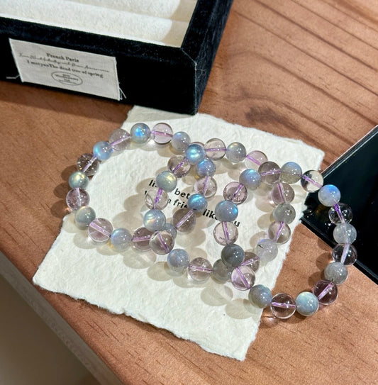 Natural Moonstone Crystal Bracelet | 10-11mm Original Design