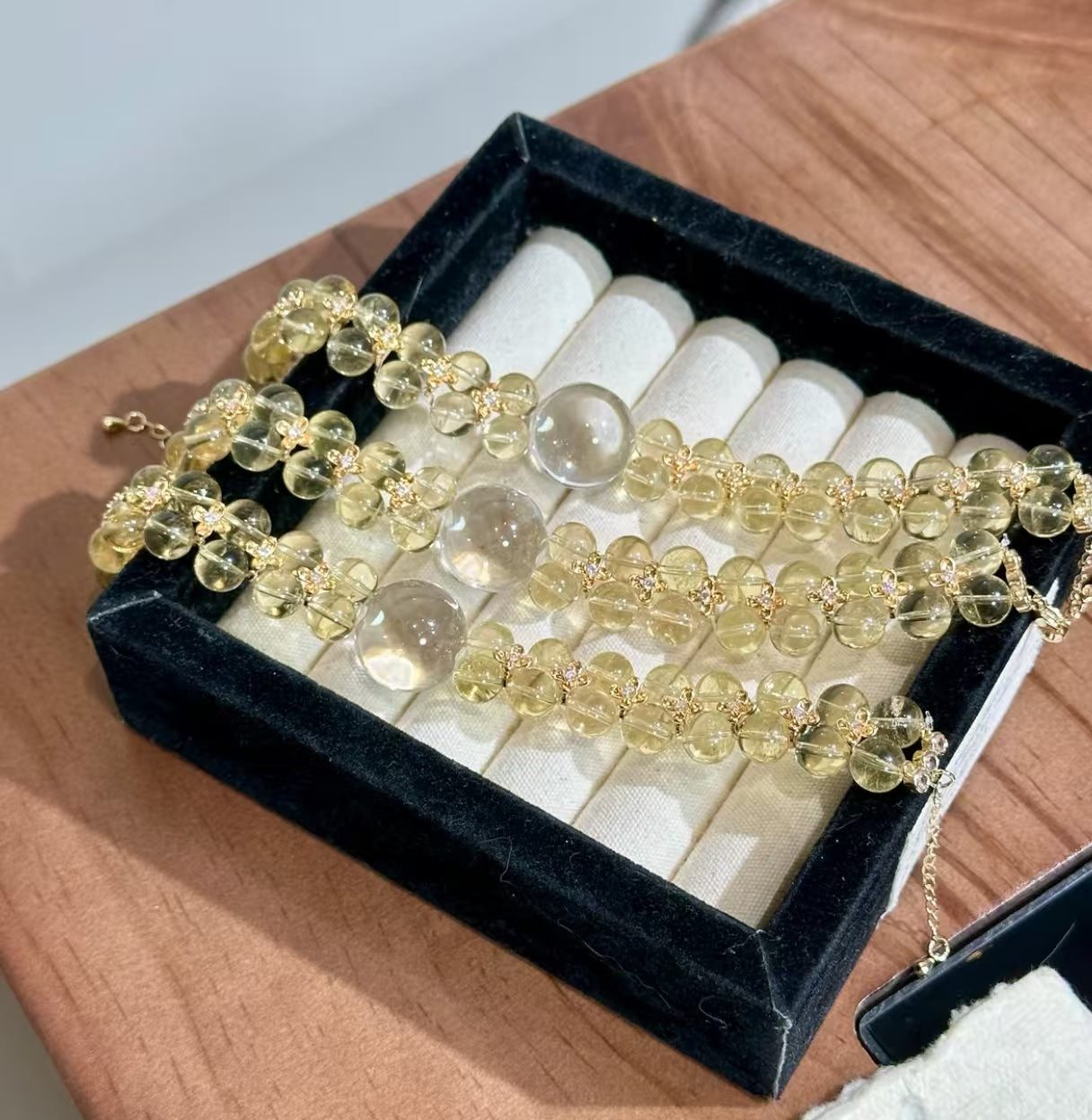 Natural Citrine Bracelet | 9-10mm Original Design